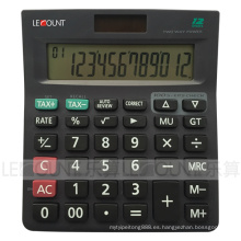 Calculadora de impuestos de doble dígito de 12 dígitos con función impositiva opcional (CA1227)